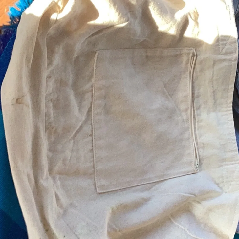 Tofino Towel Company..The Traveller Tote Bag. Stone Colour. - Picture 7 of 8